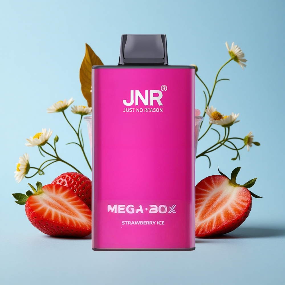 JNR Mega Box 25000 de Pufuri Capsuni Înghețate Romania vape wholesale Dual Mesh Coil