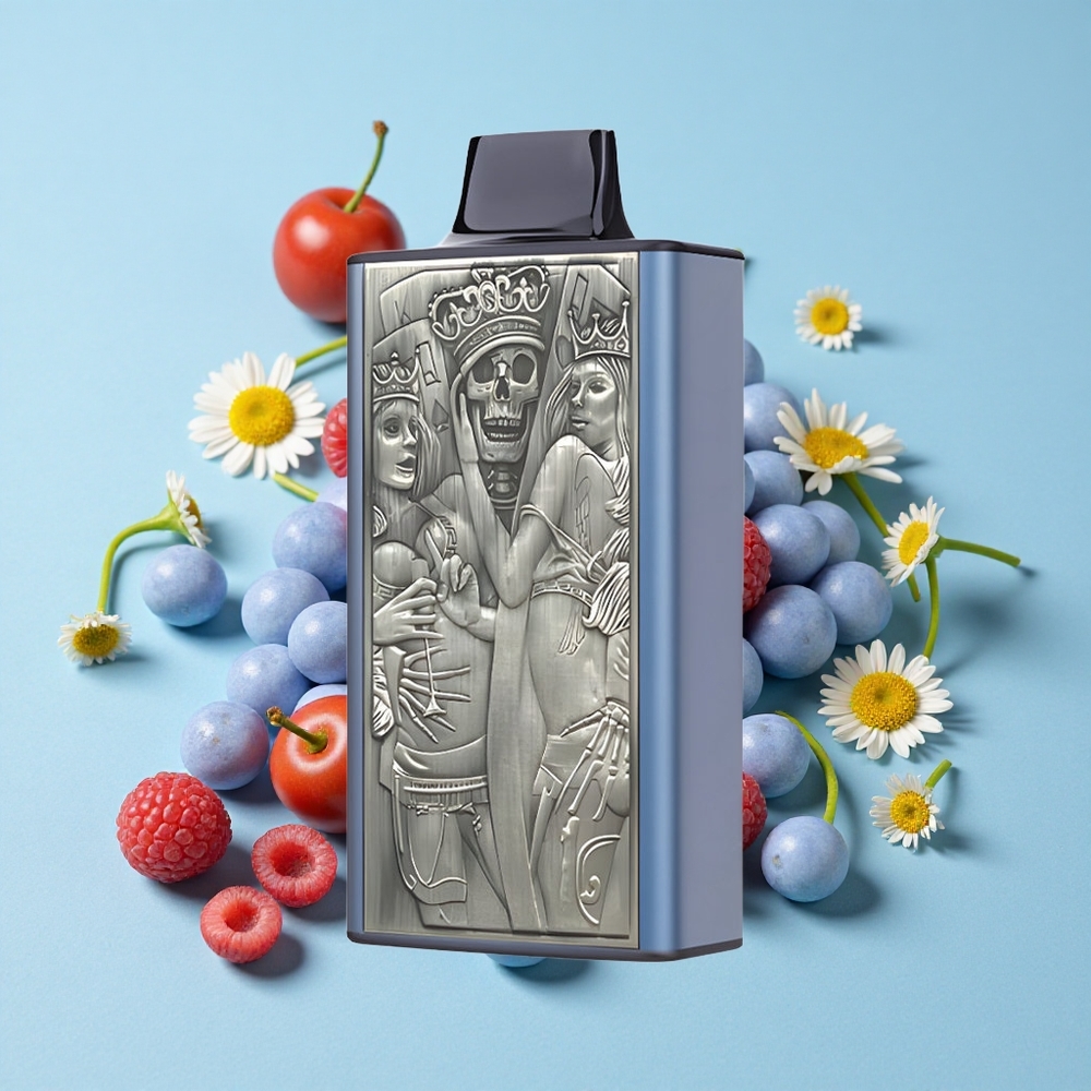 JNR Mega Box 25000 de Pufuri Disposable Vape Afine Cireș Romania vape wholesale Dual Mesh Coil
