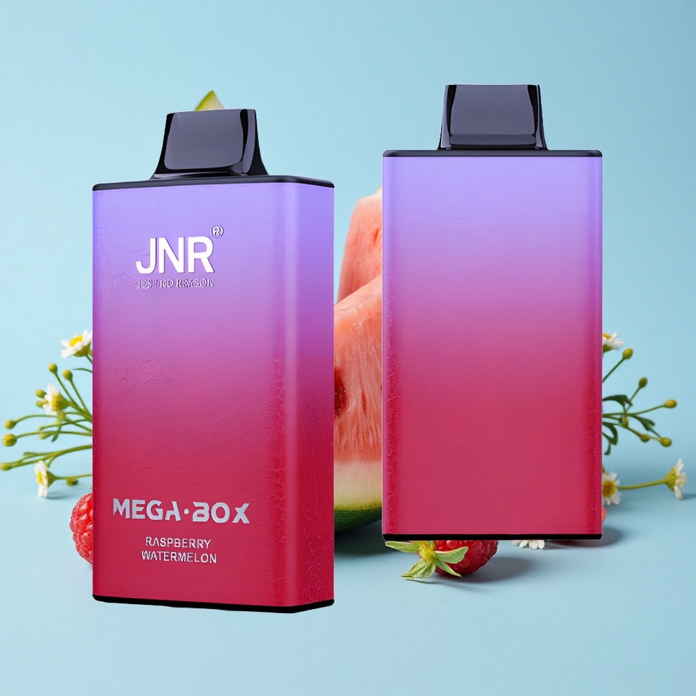JNR Mega Box 25000 de Pufuri Zmeură Pepene Galben Romania vape wholesale Dual Mesh Coil