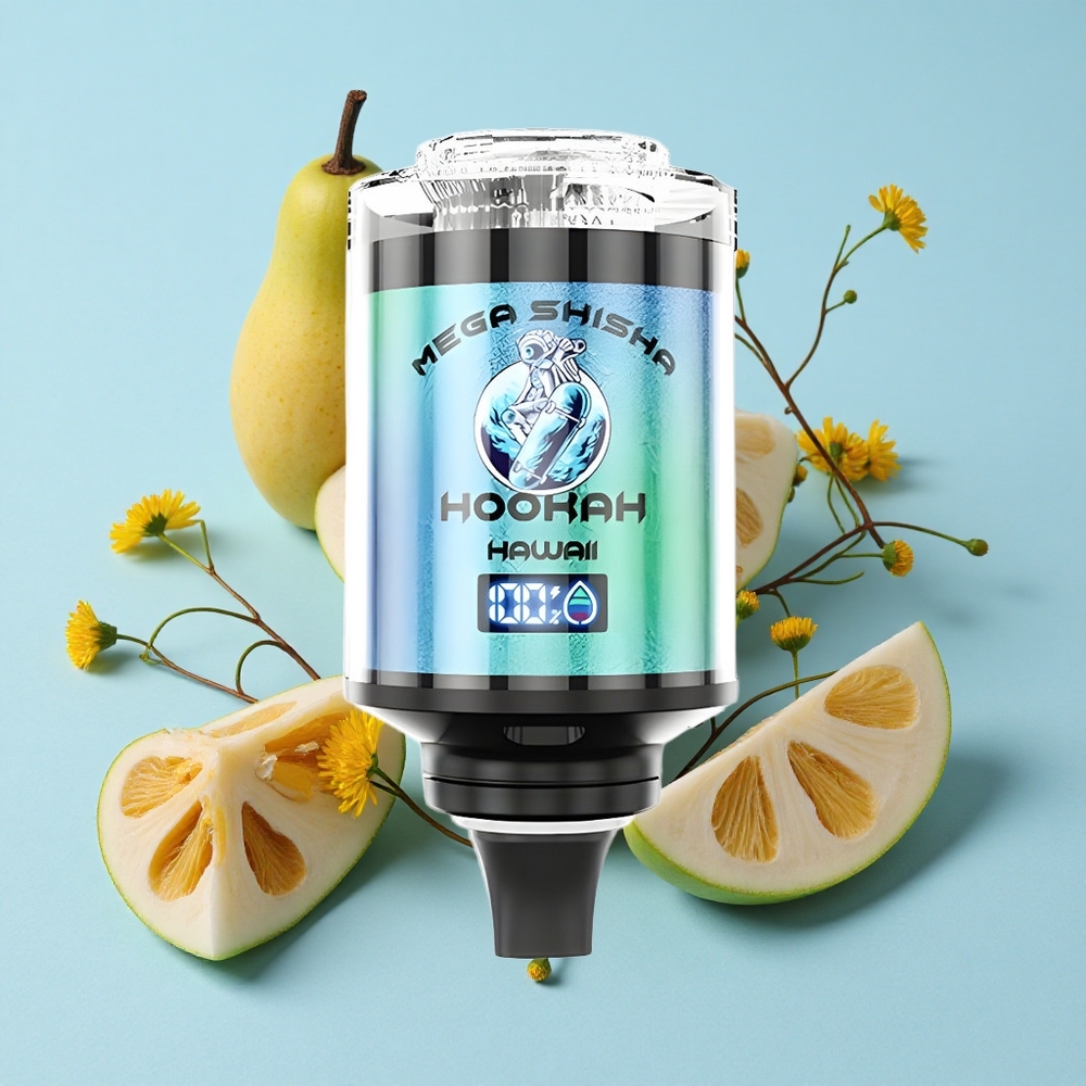 JNR Mega Shisha Hookah 100K Desktop Compatibility Hawaii Aroma Romania vape wholesale Cu 100000 de Pufuri și 60ml Capacitate Lichid