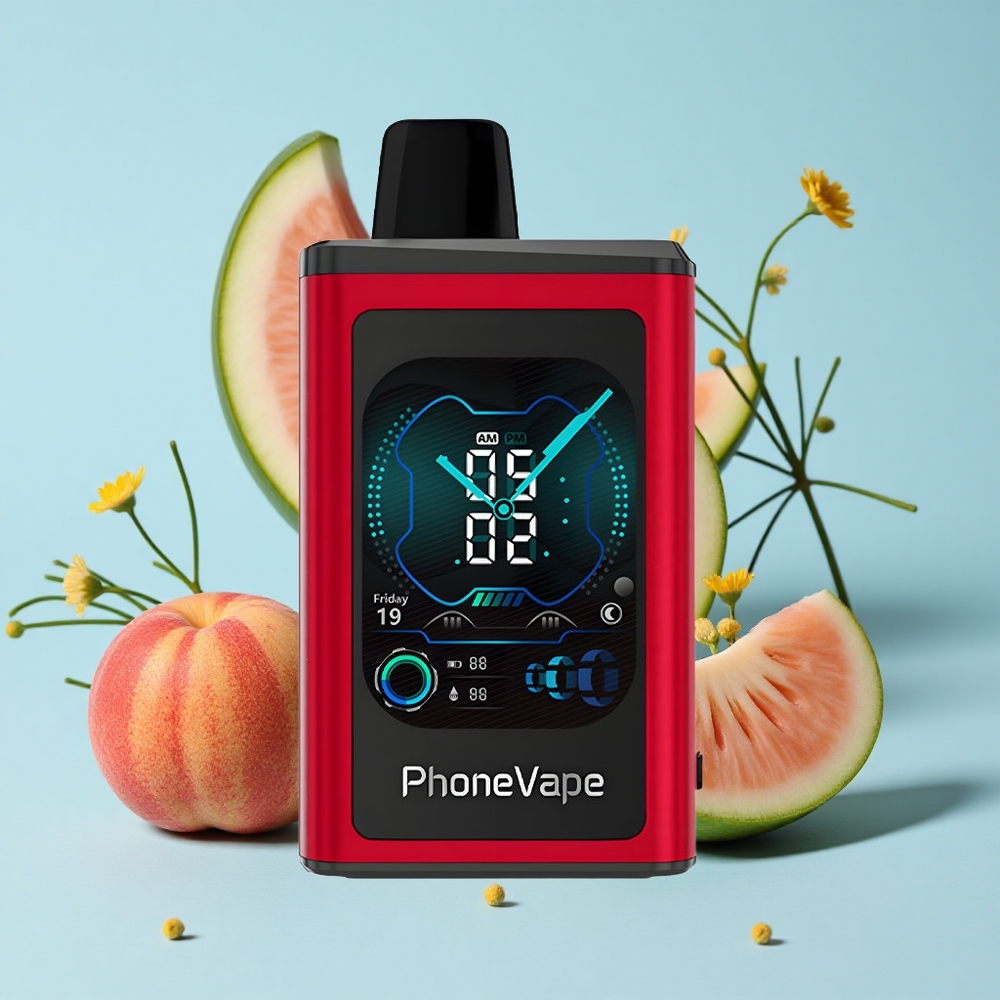 JNR PhoneVape 30000 de Pufuri Capsuni Mango Pepene Romania vape wholesale Baterie recargabilă 850mAh Type-C