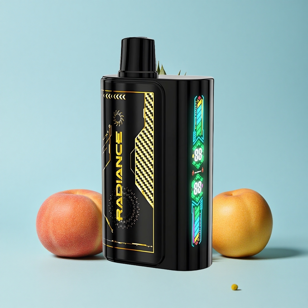 JNR Radiance 31000 Pufuri Disposable Vape Piersic Mango Ananas Romania vape wholesale Ecran Animatie Smart