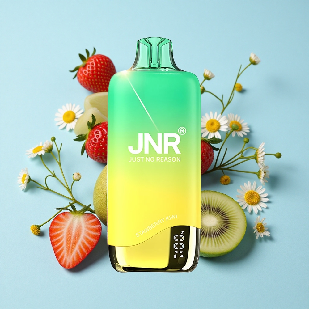 JNR Rainbow 10500 Pufuri Disposable Vape Capsuni Kiwi Romania vape wholesale Rezervor 18ml Baterie 600mAh
