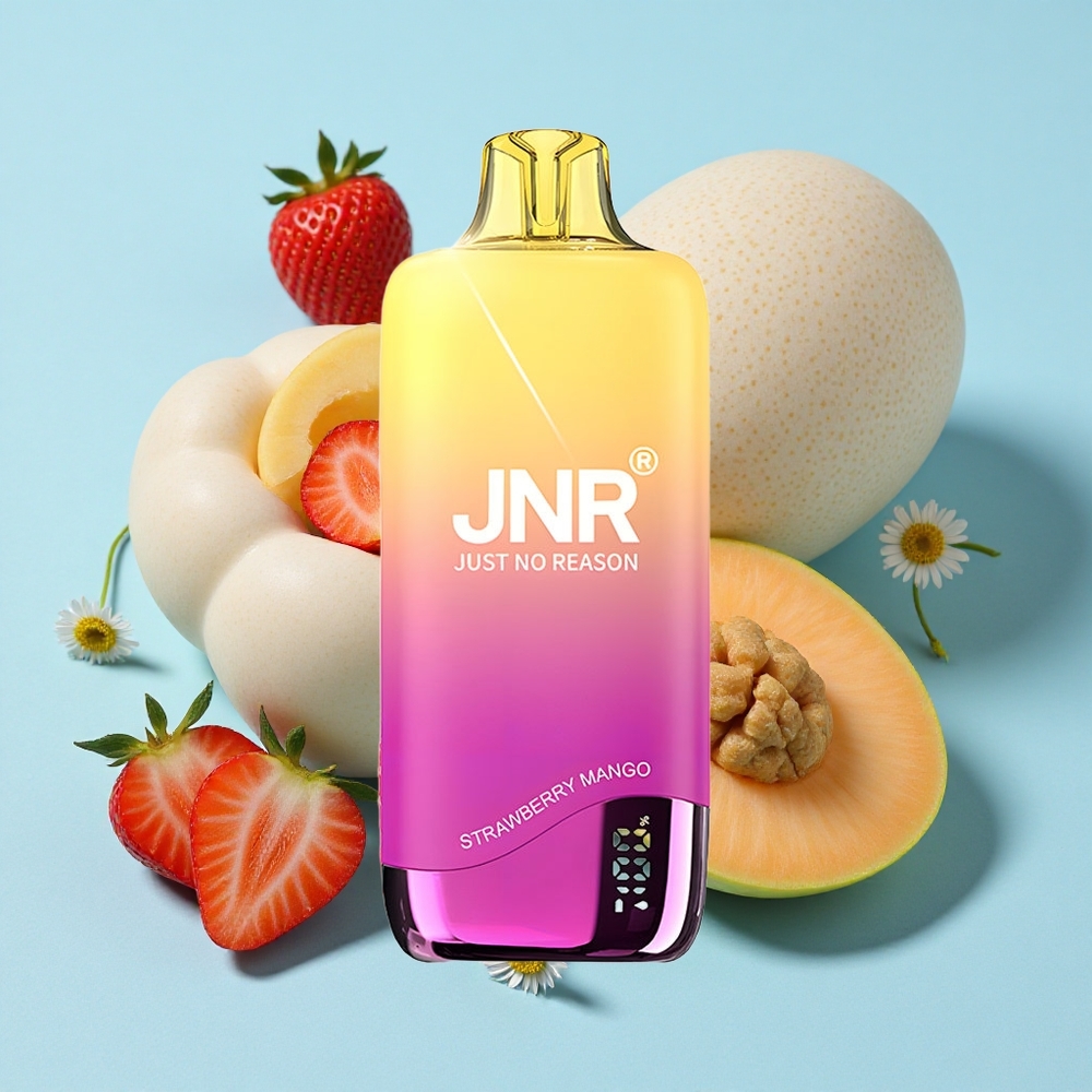 JNR Rainbow 10500 Pufuri Disposable Vape Capsuni Mango Romania vape wholesale 18ml Rezervor