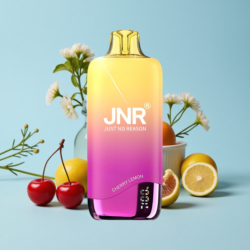JNR Rainbow 10500 Pufuri Disposable Vape Cireșă Lămâie Romania vape wholesale Rezervor 18ml Baterie 600mAh