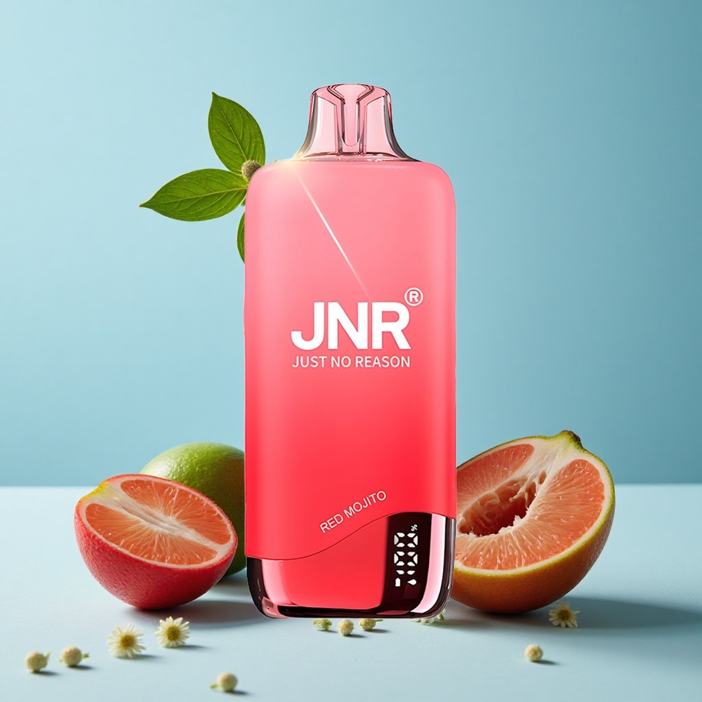 JNR Rainbow 10500 Pufuri Vape Disposable Mojițo Roșu Romania vape wholesale Rezervor 18ml