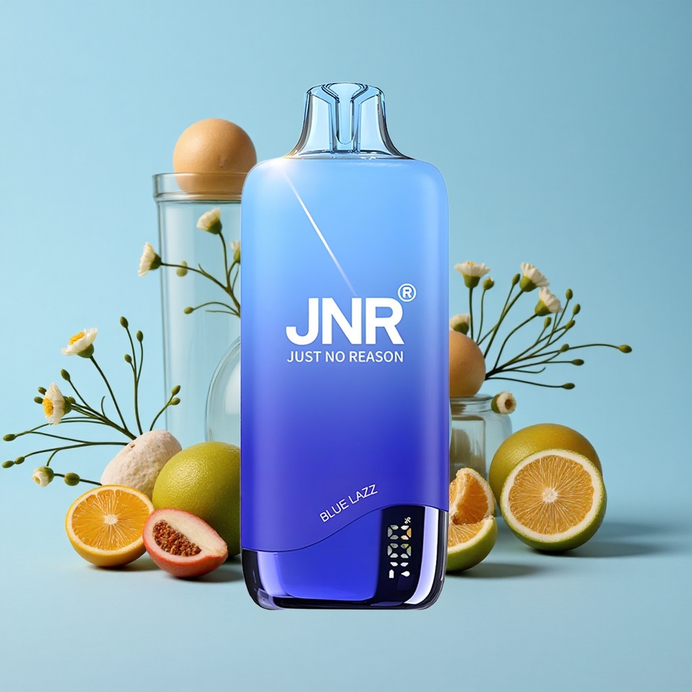 JNR Rainbow 10500 Pufuri Vape Dispozabil Albastru Lazz Romania vape wholesale cu 18ml Rezervor e-Lichid