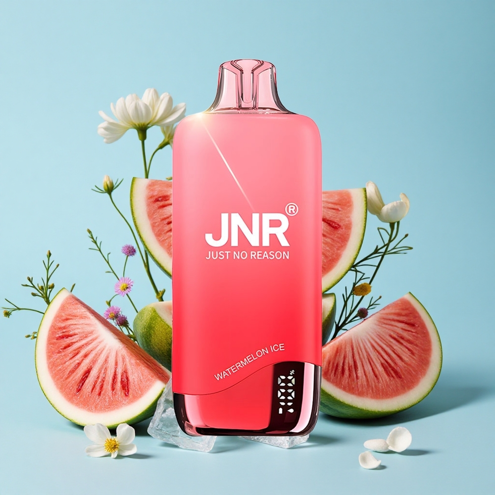 JNR Rainbow 10500 Pufuri Vape Dispozabil Pepene Gheata Romania vape wholesale 18ml Rezervor e-Lichid
