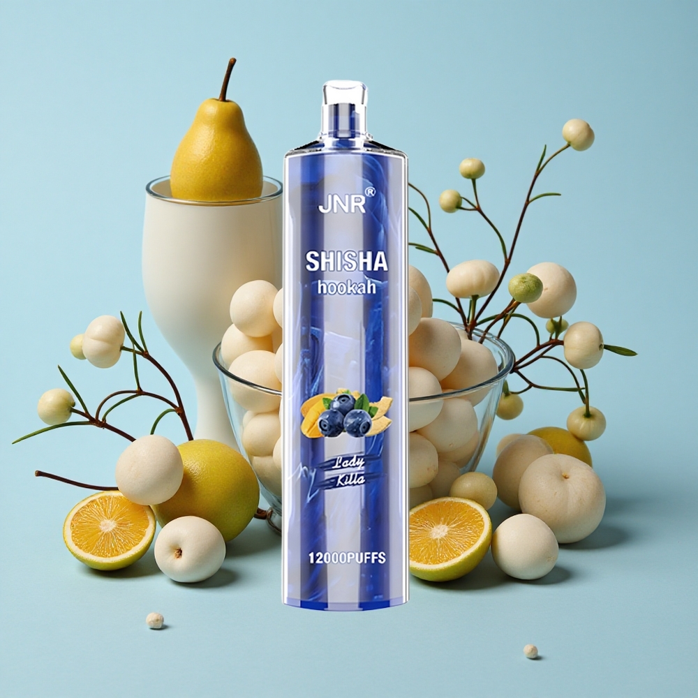 JNR Shisha Hookah 12000 Pufuri Lady Killa Romania vape wholesale 24ml e-lichid 750mAh