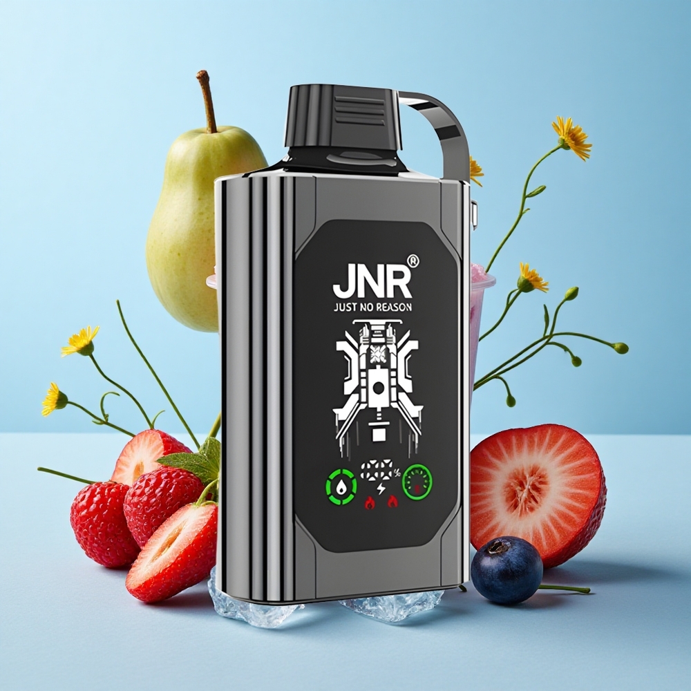 JNR Shisha Hookah Box 20500 Pufuri Disposable Vape Mixed Berry Ice Romania vape wholesale Afișaj HD Baterie 1000mAh