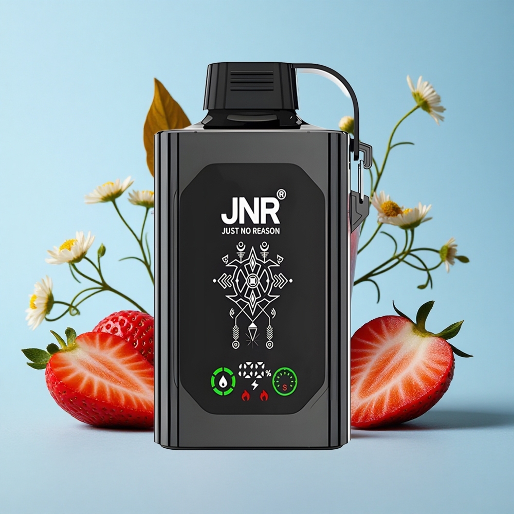 JNR Shisha Hookah Box 20500 Pufuri Vape Capsuni Gheață Romania vape wholesale Cu Afișaj HD și Baterie 1000mAh