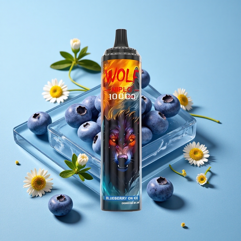 JNR Wolf Niplo 10000 Pufuri Afine pe Gheață Romania vape wholesale Rezistență Mesh 10 Ohm