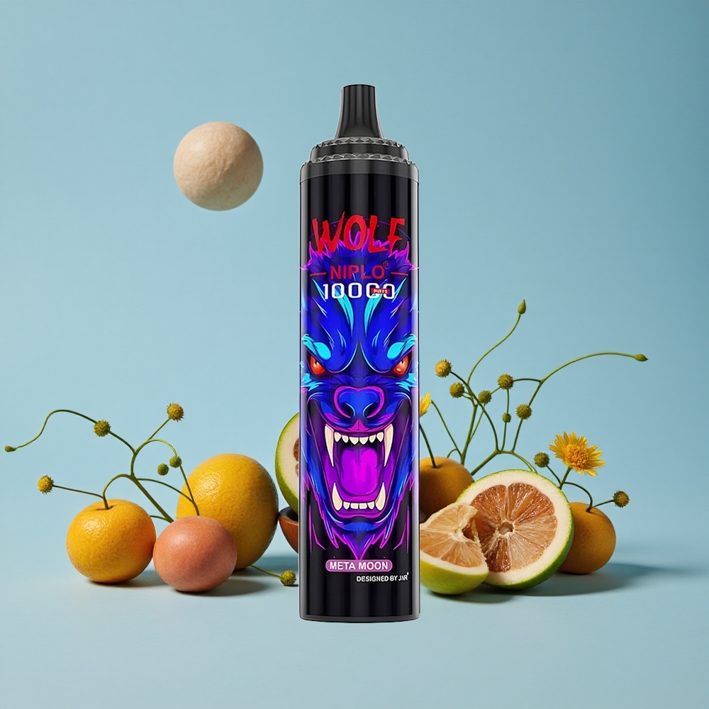 JNR Wolf Niplo 10000 Pufuri Meta Lună Aromă Romania vape wholesale 20ml Rezervor