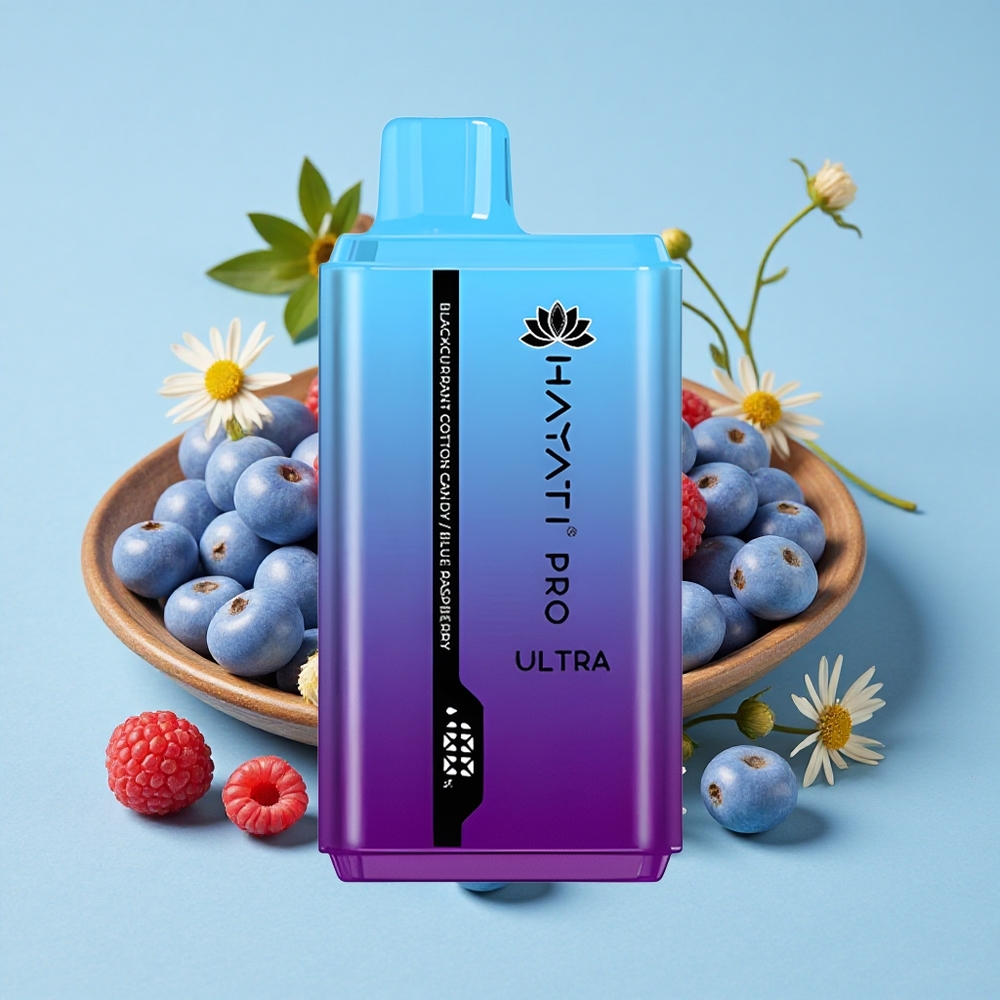 Hayati Pro Ultra 15000 Pufuri Disposable Vape Coacăză Ceapă de Zahar Romania vape wholesale