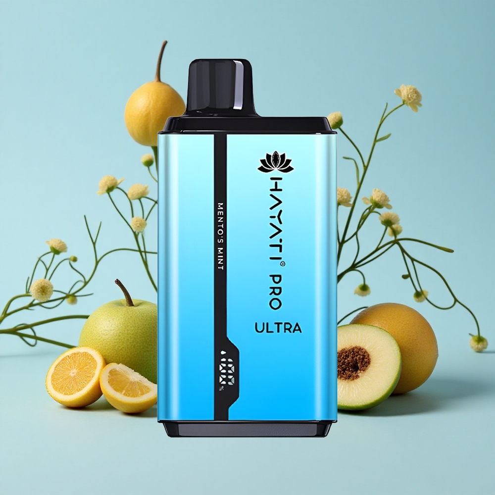 Hayati Pro Ultra 15000 Pufuri Disposable Vape Mentă Romania vape wholesale 49 Arome