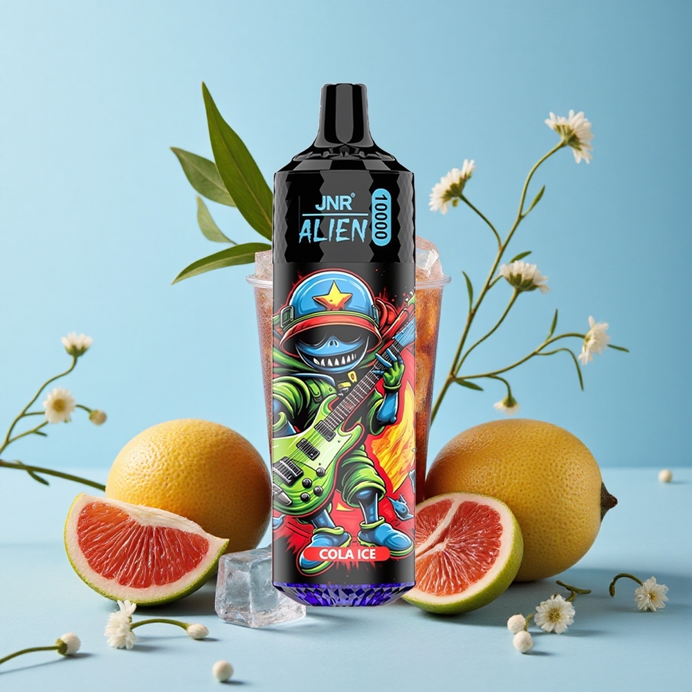 JNR Alien 10000 Pufuri Cola Gheață Romania vape wholesale cu LED (RGB) și Încărcare Rapidă Type-C